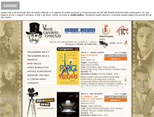 Tablet Screenshot of cinemaverdi.com